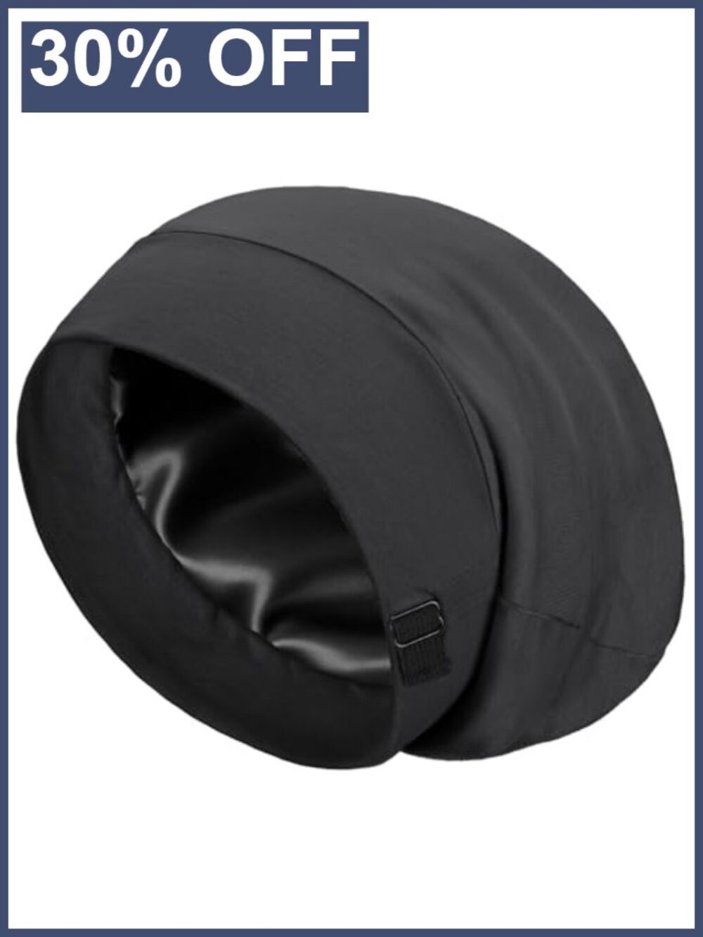 22 Momme 100% Mulberry Silk Bonnet Sleep Cap Adjustable Hair Wrap